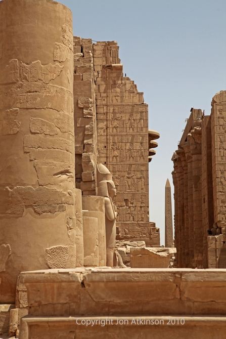 General view of the precinct of Amun-Re, Karnak Temple Complex